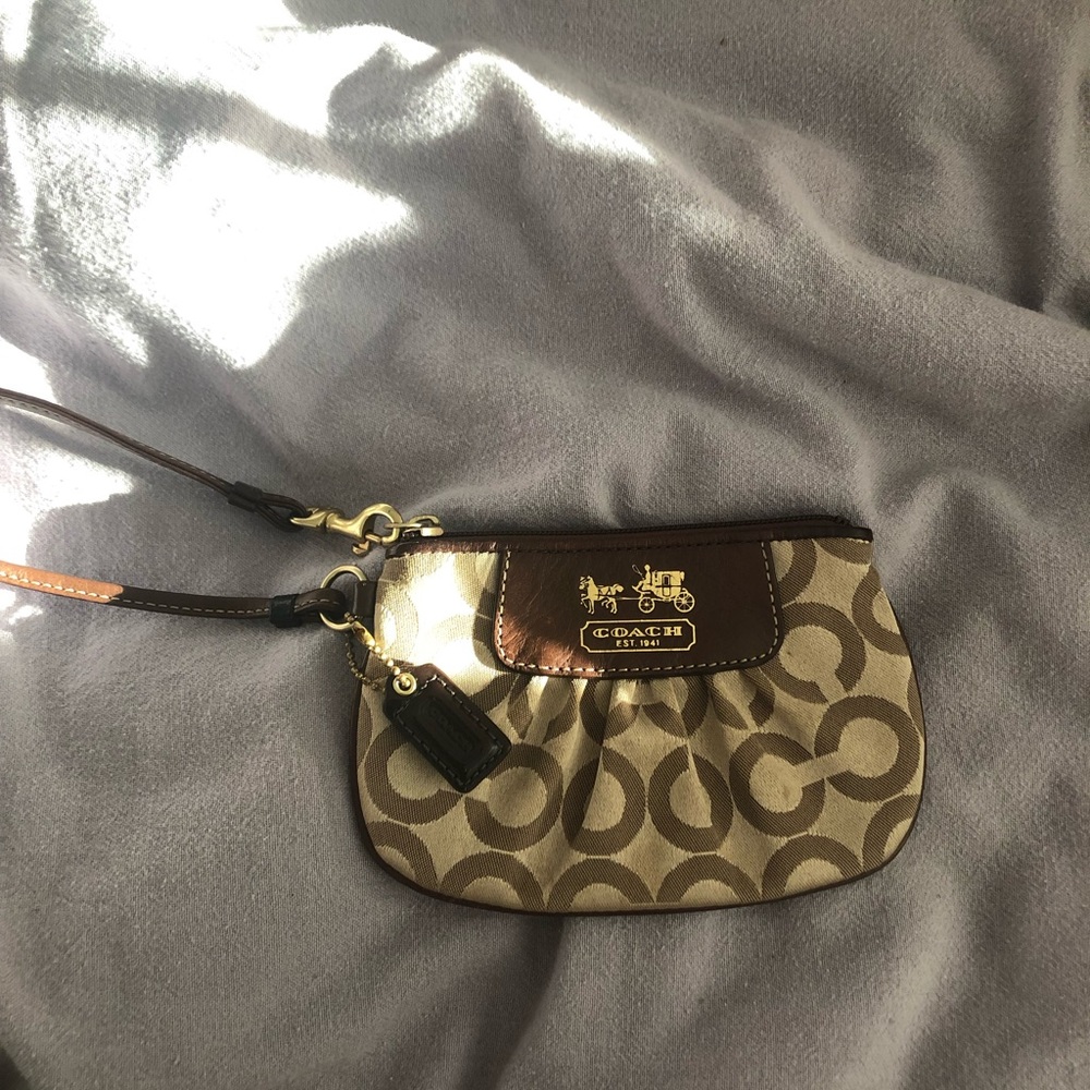 Coach wristlet